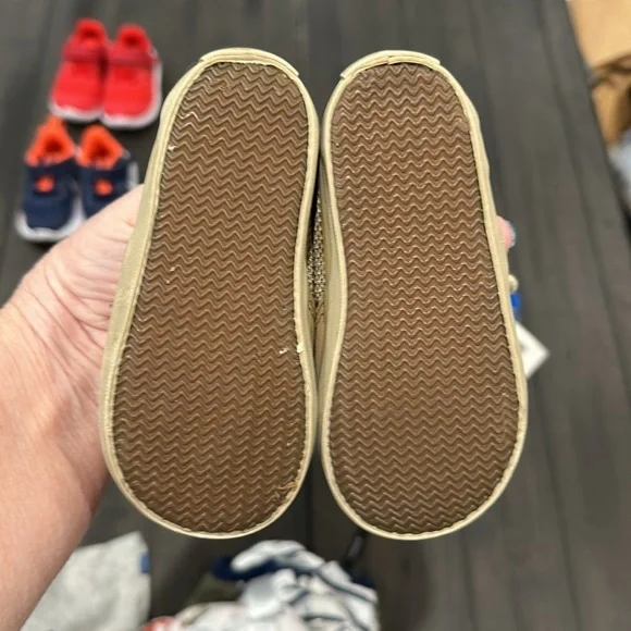 Toddler size 4 shoes. Sperry and Adidas. Adidas are nwt.selling separately.